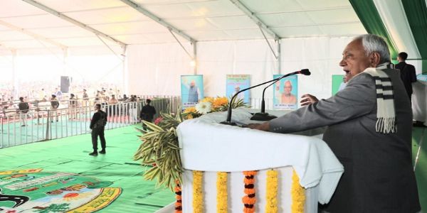 وزیر اعلی نے سمریدھی یاترا 2026 کے تحت منعقد عوامی سمواد پروگرام میں شرکت کی