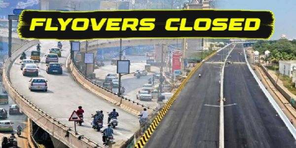 شب معراج پر شہر کے اکثر فلائی اوورس بند