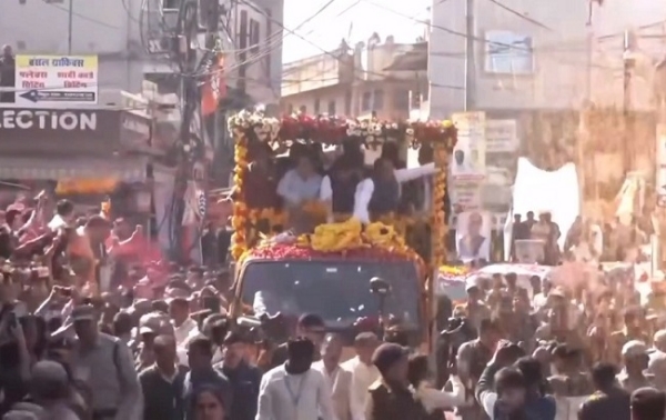 ودیشا میں روڈ شو