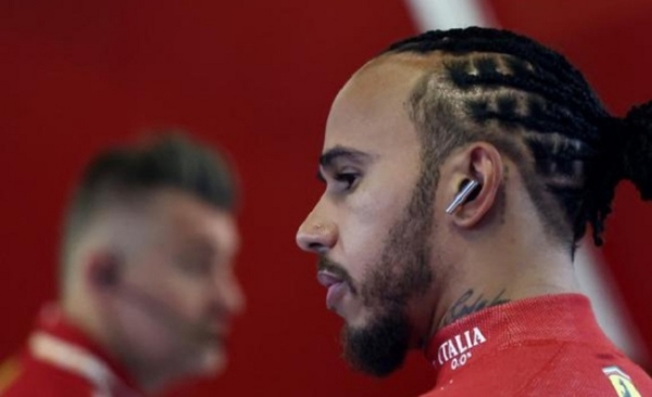 سات بار کے فارمولا ون عالمی چیمپئن لوئس ہیملٹن۔