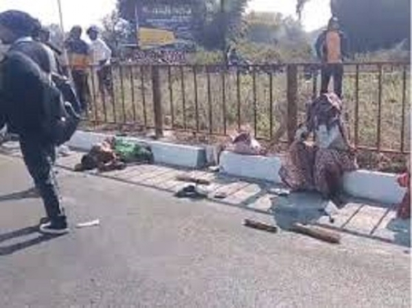 جبل پور میں تیز رفتار کار نے 12 مزدوروں کو کچلا، دو کی موت، سات کی حالت تشویشناک