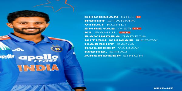 ہندوستانی ٹیم نے تیسرے ون ڈے میں ٹاس جیت کر پہلے فیلڈنگ کا انتخاب کیا