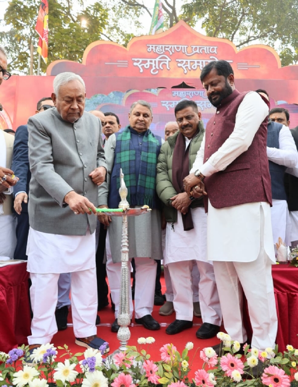 وزیر اعلیٰ نے قومی یوم عزت نفس کے موقع پر مہارانا پرتاپ کی برسی کے پروگرام میں شرکت کی