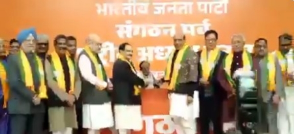 بی جے پی صدر کے عہدے کے لیے انتخابی عمل جاری، نتن نبین کا منتخب ہونا طے