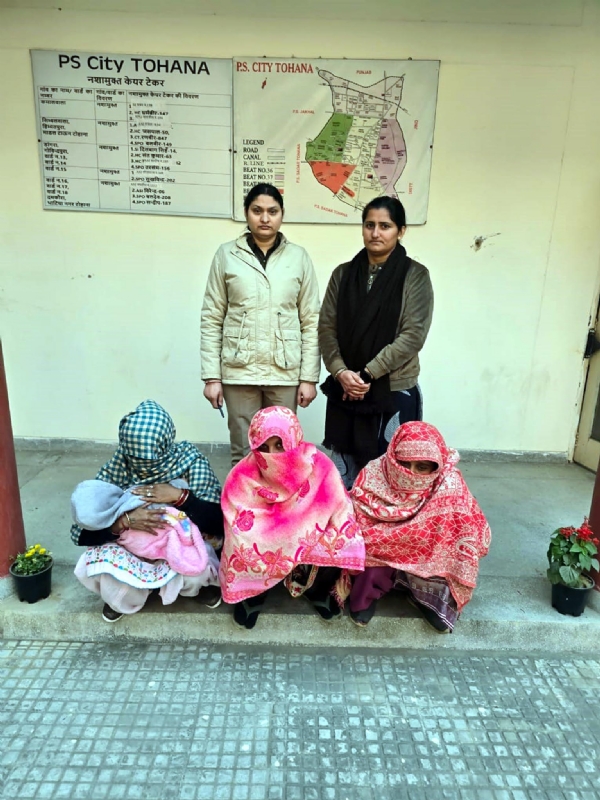 فتح آباد: دکان سے چوری کی کوشش، تین خواتین گرفتار