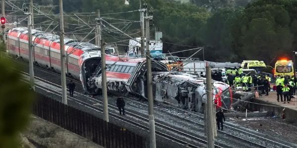 اسپین میں دو ٹرینوں میں تصادم، 34 افرادہلاک