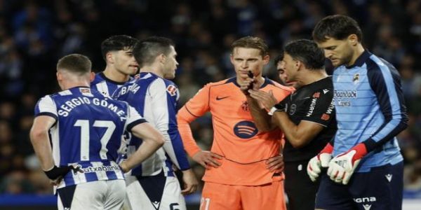 لا لیگا 26-2025: ریال سوسیداد نے بارسلونا کو 1-2 سے شکست دیکر حیران کر دیا