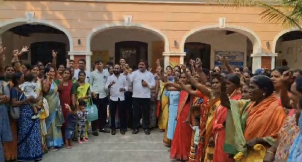 PROTEST MAHA WOMEN MARCH AMRAVATI