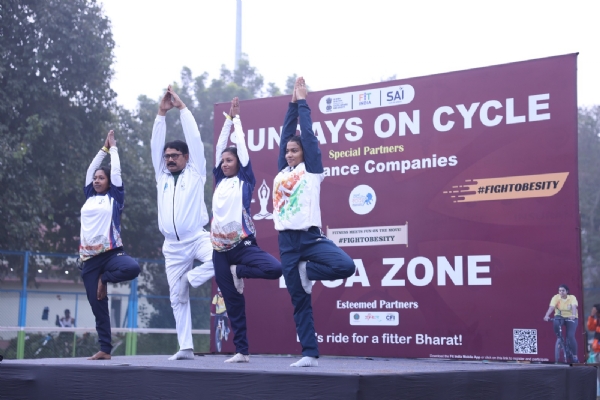 فٹ انڈیا سنڈے آن سائیکل کا 55 واں ایڈیشن 4 جنوری کو وڈودرا میں منعقد ہوگا