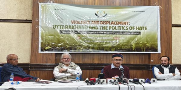 اتراکھنڈ میں مسلمانوں کے خلاف نفرت انگیز مہم اور مذہبی انتہا پسندی پر شدید تشویش۔ اے۔ پی۔ سی۔ آر کی چشم کشا فیکٹ فائنڈنگ رپورٹ جاری