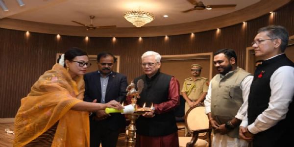 گورنر جشنو دیو ورما کی حیدرآباد میں منی پور، میگھالیہ اور تریپورہ کے یوم تاسیس کی تقریبات میں شرکت