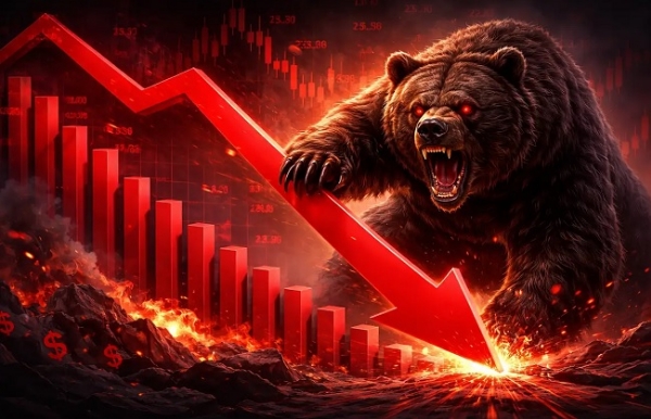 گراوٹ کے ساتھ سرخ نشان پر بند ہواگھریلو شیئر مارکیٹ ، سینسیکس 770 پوائنٹس کی گراوٹ