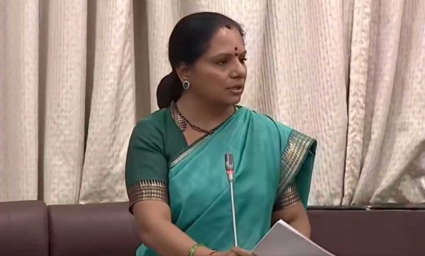 بچوں کی قسم، یہ لڑائی عہدوں کی نہیں عزت کی ہے کونسل کے آخری خطاب میں کویتا کا الزام