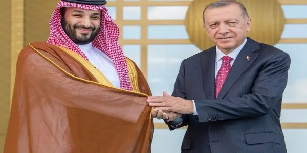 سعودی ولی عہد اور ترک صدر کا علاقائی اور بین الاقوامی صورتحال پر تبادلہ خیال