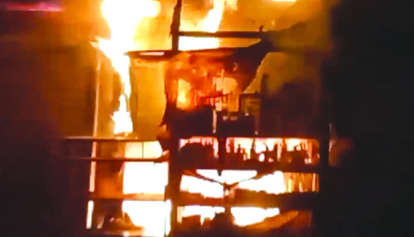 ہریدوار میں آگ لگنے سے سات دکانیں جل کر خاکستر، لاکھوں کی مالیت کا نقصان