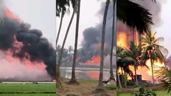 AP-GAS-LEAK-FIRE-COCONUT-TREES-BURNT-ONGC-CM-NAIDU