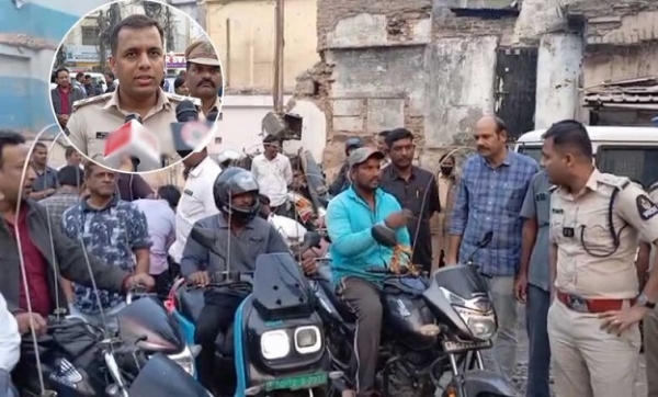 چینی مانجھے سے حادثات کی حفاظت کے لیے حیدرآباد پولیس کی بڑی مہم چینی مانجھے سے حادثات کی حفاظت کے لیے حیدرآباد پولیس کی بڑی مہم