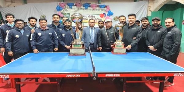 اے جی یوپی کی سہانا اور وندنا کی جوڑی فائنل میں پہنچی، دہلی چمپئن