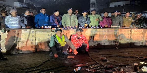 تریپورہ کے چورائی باڑی میں 1.26 کروڑ روپے کی کوڈین ضبط، دو گرفتار