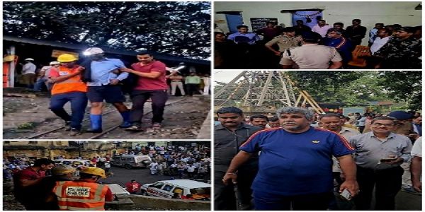 مغربی بنگال : کمار ڈیہا کولیئری میں دو سو فٹ نیچے پھنسے 12 مزدور بحفاظت نکال لیے گئے
