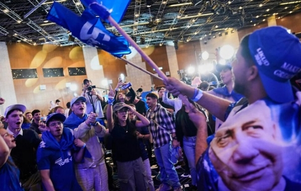 Netanyahu-Arrives-Likud-EH