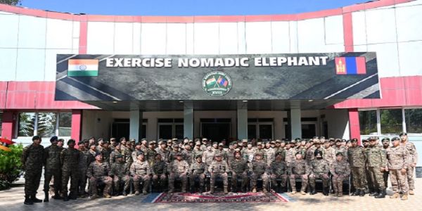 پتھورا گڑھ میں بھارت-منگولیا مشترکہ فوجی مشق ’نومیڈک ایلیفینٹ-2026‘ اختتام پذیر
