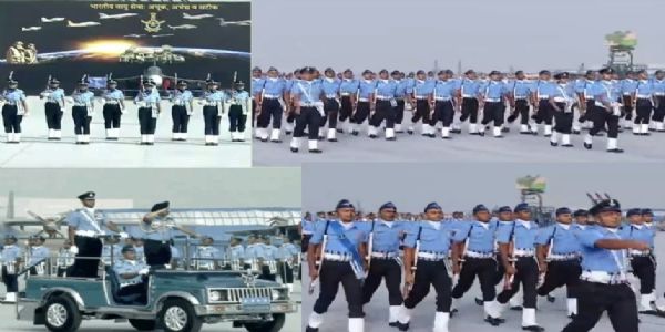ہنڈن ایئر فورس اسٹیشن پر 94واں یوم فضائیہ منایا گیا ، فضائیہ کے سربراہ نے جوانوں کے کارناموں کی پذیرائی کی