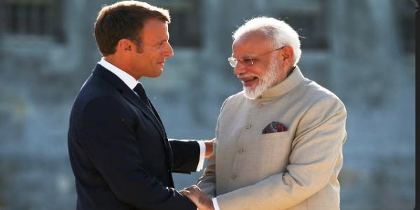 فرانسیسی صدر میکرون 17 فروری کو ہندوستان کا دورہ کریں گے