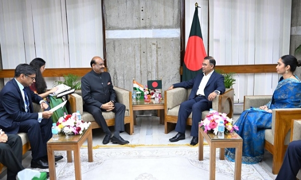 LS-BIRLA-BANGLADESH-PM-MEET LS-BIRLA-BANGLADESH-PM-MEET