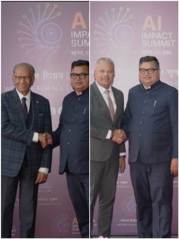 سیشلز کے نائب صدر اور ماریشس کے وزیر اعظم نئی دہلی پہنچے سیشلز کے نائب صدر اور ماریشس کے وزیر اعظم نئی دہلی پہنچے