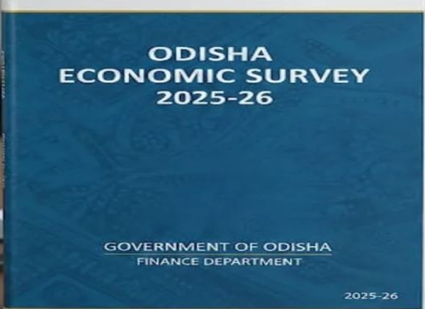 اوڈیشہ اقتصادی سروے 2025-26: ریاست کی معیشت 10 لاکھ کروڑ کے قریب ، ترقی کی شرح قومی اوسط سے زیادہ اوڈیشہ اقتصادی سروے 2025-26: ریاست کی معیشت 10 لاکھ کروڑ کے قریب ، ترقی کی شرح قومی اوسط سے زیادہ