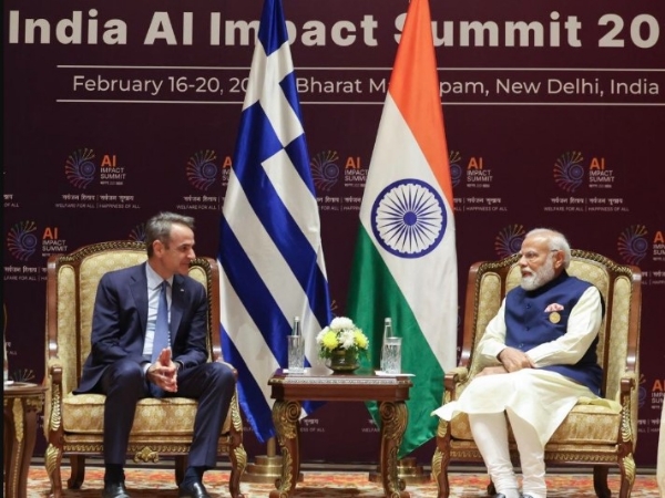 وزیراعظم مودی کی اپنے یونانی ہم منصب سے ملاقات، اسٹریٹجک شراکت داری اور اے آئی تعاون پر تبادلہ خیال وزیراعظم مودی کی اپنے یونانی ہم منصب سے ملاقات، اسٹریٹجک شراکت داری اور اے آئی تعاون پر تبادلہ خیال