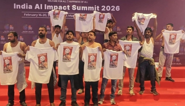 AI-SUMMIT-PROTEST-CUSTODY-CONG