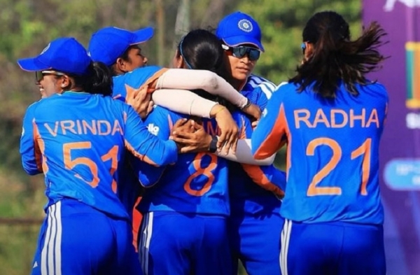 انڈیا اے بمقابلہ بنگلہ دیش اے : بھارت نے فائنل میں بنگلہ دیش کو 46 رنز سے شکست دے کر ویمنز ایشیا کپ رائزنگ اسٹارز کا خطابجیت لیا