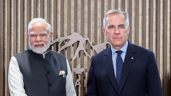 کینیڈا کے  وزیر اعظم کارنی کا چار روزہ ہندوستان کا دورہ ے