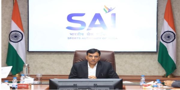 وزیر کھیل ڈاکٹر منڈاویہ نے 6 کھیلوں کے بنیادی ڈھانچے کے منصوبوں کا سنگ بنیاد رکھا