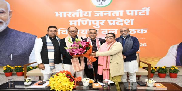 یومنام کھیم چند سنگھ منی پور کے نئے وزیر اعلیٰ ہوں گے