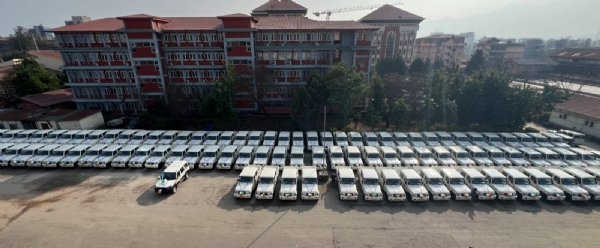 بھارت نے انتخابی امداد کے لیے 223 مزید گاڑیاں نیپال بھیجیں