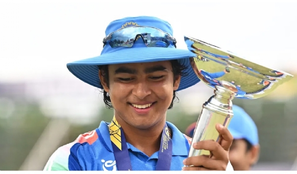 انڈر 19 ورلڈ کپ ٹورنامنٹ کی ٹیم کا اعلان، ویبھو سوریہ ونشی سمیت تین ہندوستانی کھلاڑی  شامل