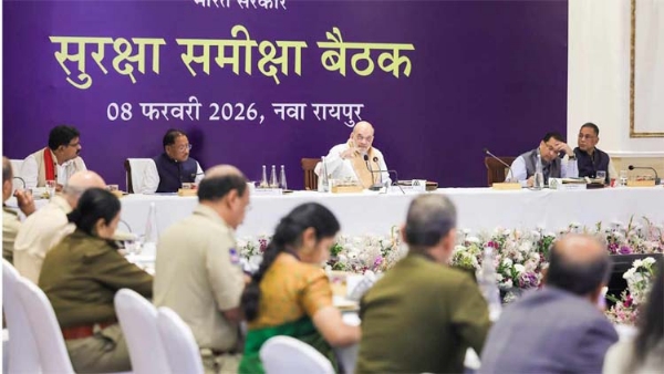 مرکزی وزیر داخلہ کانکسلیوں کے نیٹ ورک کو ختم کرنے، ہتھیار ڈالنے اور گاؤں میں بنیادی ڈھانچے کی ترقی پر تبادلہ خیال