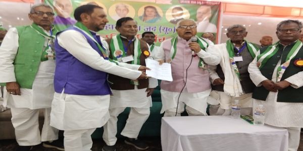 مسلسل تیسری بار بلامقابلہ جے ڈی یو ضلع صدر بنے راجندر پرساد