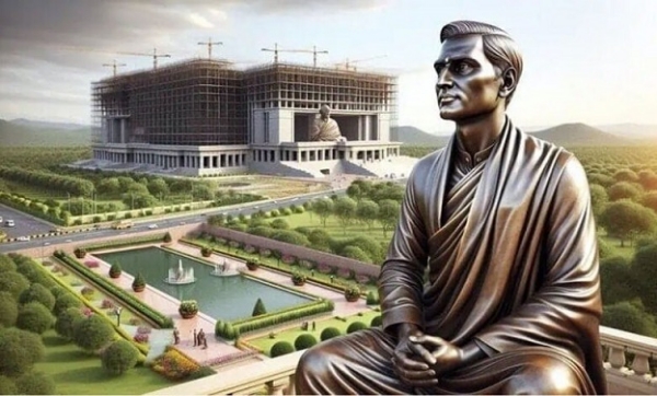 پی سری راملوکا 58 فٹ بلند مجسمہ تیار۔ 16 مارچ کو نقاب کشائی