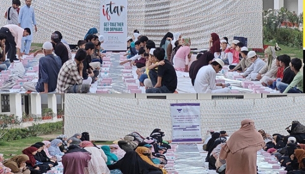 ویژن 2026 کی جانب سے جامعہ نگر میں یتیم بچوں کے ساتھ خصوصی افطار