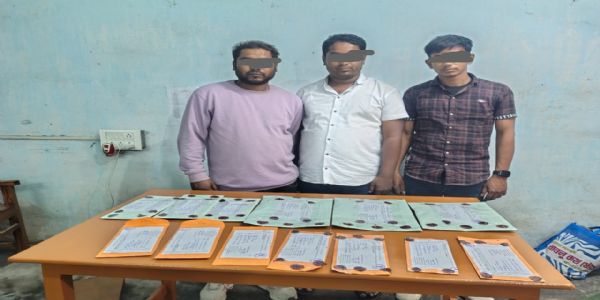 بہر م پور بس اسٹینڈ سے منشیات کی اسمگلنگ کے الزام میں تین گرفتار