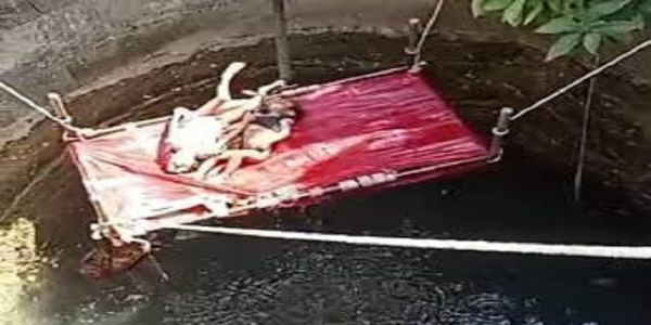 کھرگون میں کھیلتے ہوئے کنویں میں دو بچے گرے، بچانے کے لیے نوزائیدہ کے ساتھ ماں نے چھلانگ لگائی، تینوں معصوموں کی ڈوب کر موت