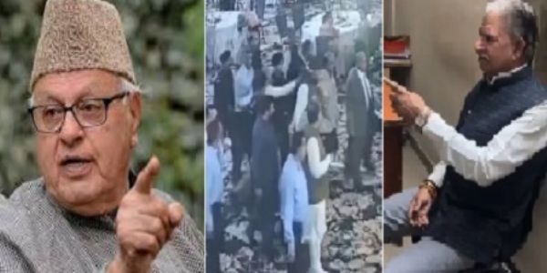 جموں میں فاروق عبداللہ پر حملہ کرنے کی کوشش ناکام، حملہ آور گرفتار