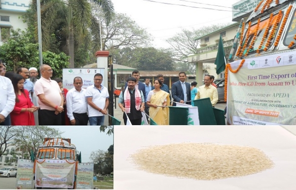 ہندوستان نے آسام کے جی آئی ٹیگ والے جوہا چاول برطانیہ، اٹلی کو برآمد کیا