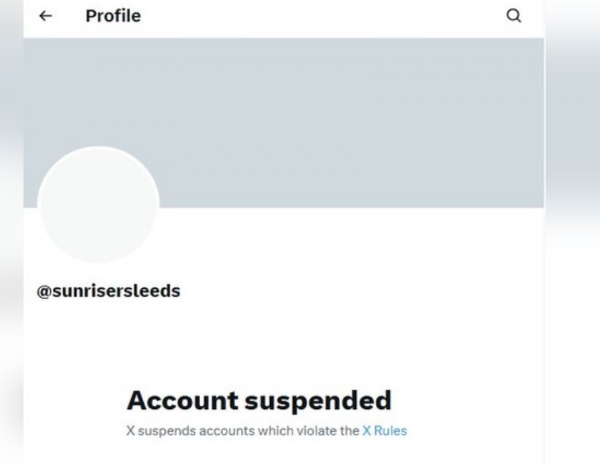 پاکستانی اسپنر ابرار احمد کو ٹیم میں لینے کے بعد سن رائزرز لیڈز کا ایکس اکاونٹ معطل