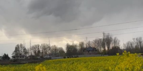 جموں و کشمیر میں 20 مارچ تک وقفے وقفے سے بارش اور برفباری کا امکان