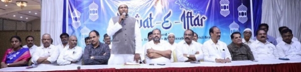 ریاستی اساتذہ یونین تلنگانہ کی جانب سے دعوت افطار کا انعقاد